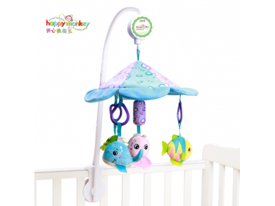 嬰兒床上掛床鈴會造成寶寶眼睛斜視？
